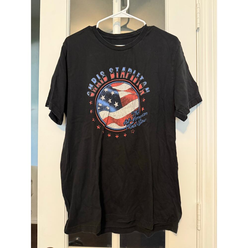 Chris Stapleton concert Tshirt 2018 The All American Road Show XL